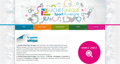 Desktop Screenshot of emploi-sport-auvergne.com